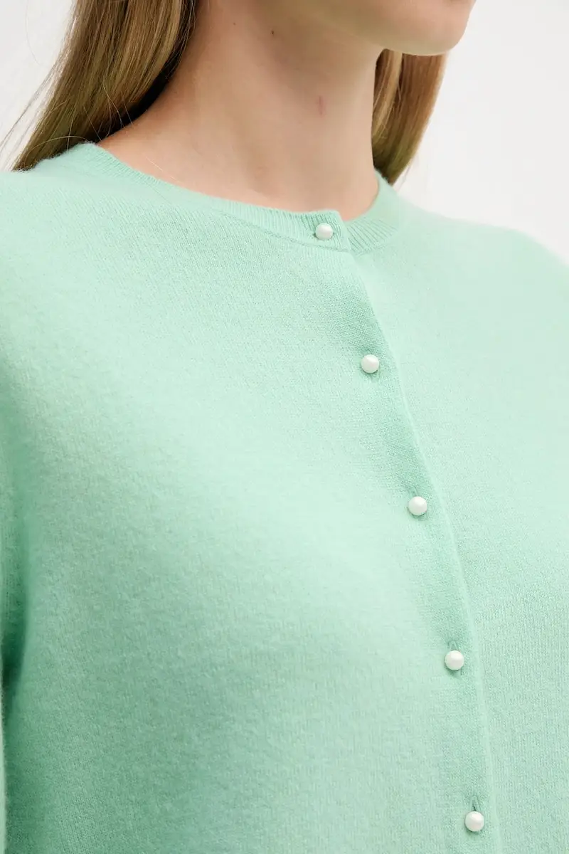 maglione donna colore violetto 1002D501U Verde miniatura 5