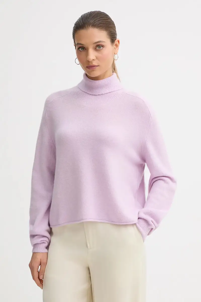maglione donna colore violetto 11CZD204F