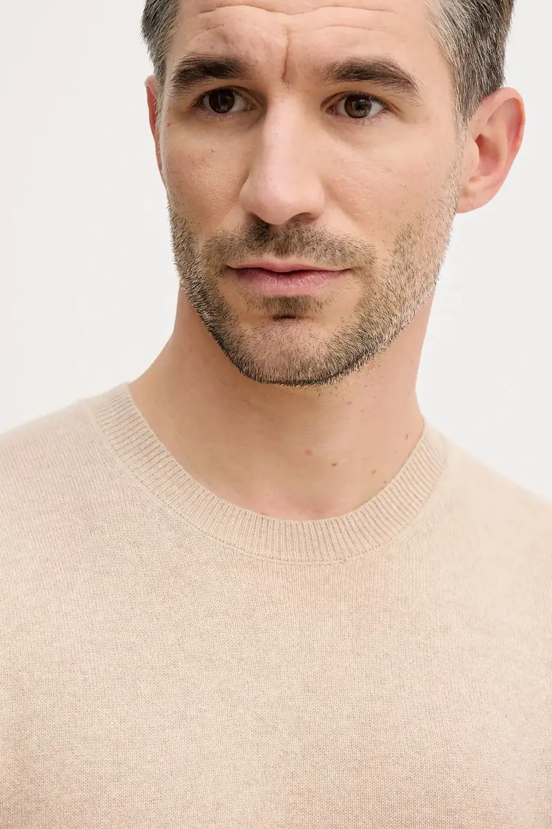 maglione in cachemirie Beige miniatura 4