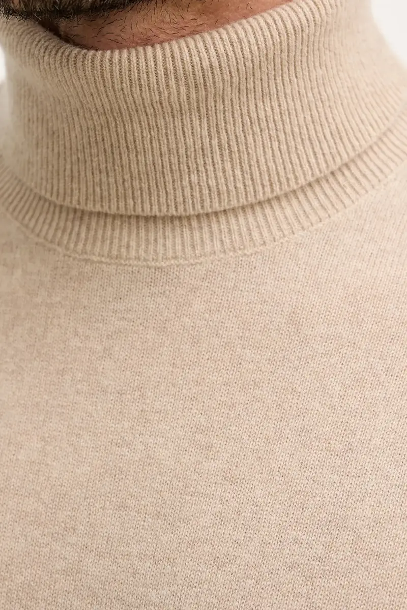 maglione in cachemirie Beige miniatura 5