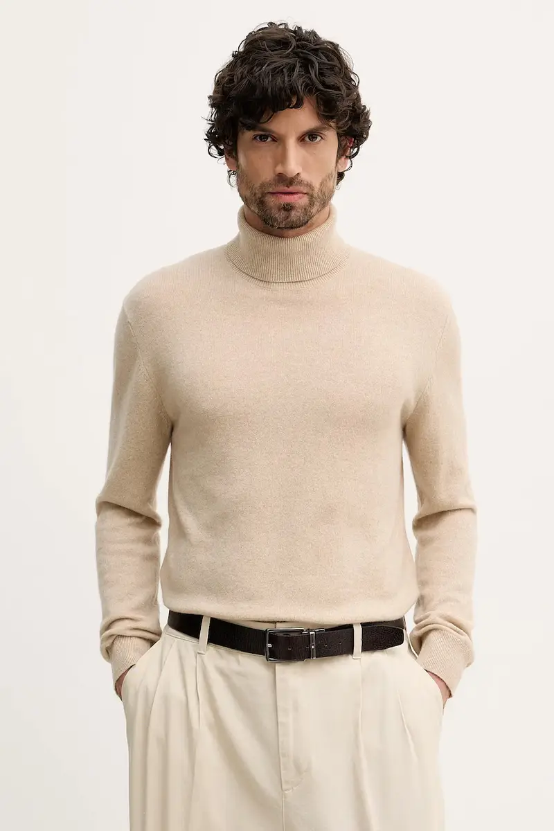 maglione in cachemirie Beige