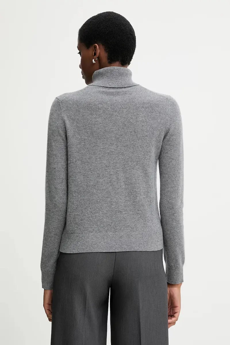 maglione in cachemirie colore beige 1033D202D Grigio miniatura 3