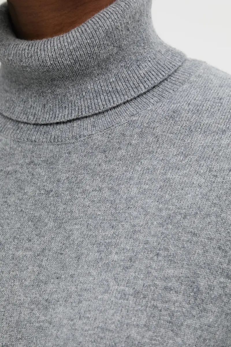 maglione in cachemirie colore beige 1033D202D Grigio miniatura 5