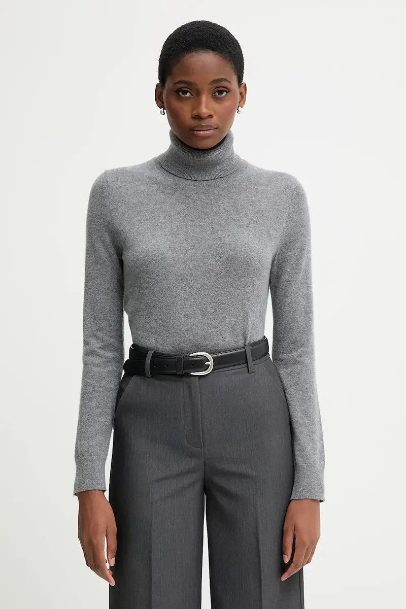 maglione in cachemirie colore beige 1033D202D Grigio