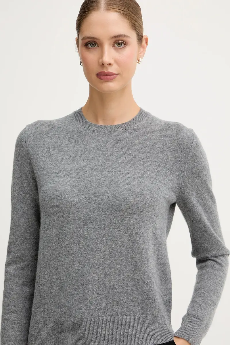 maglione in cachemirie colore blu navy 1033D107P Grigio miniatura 4
