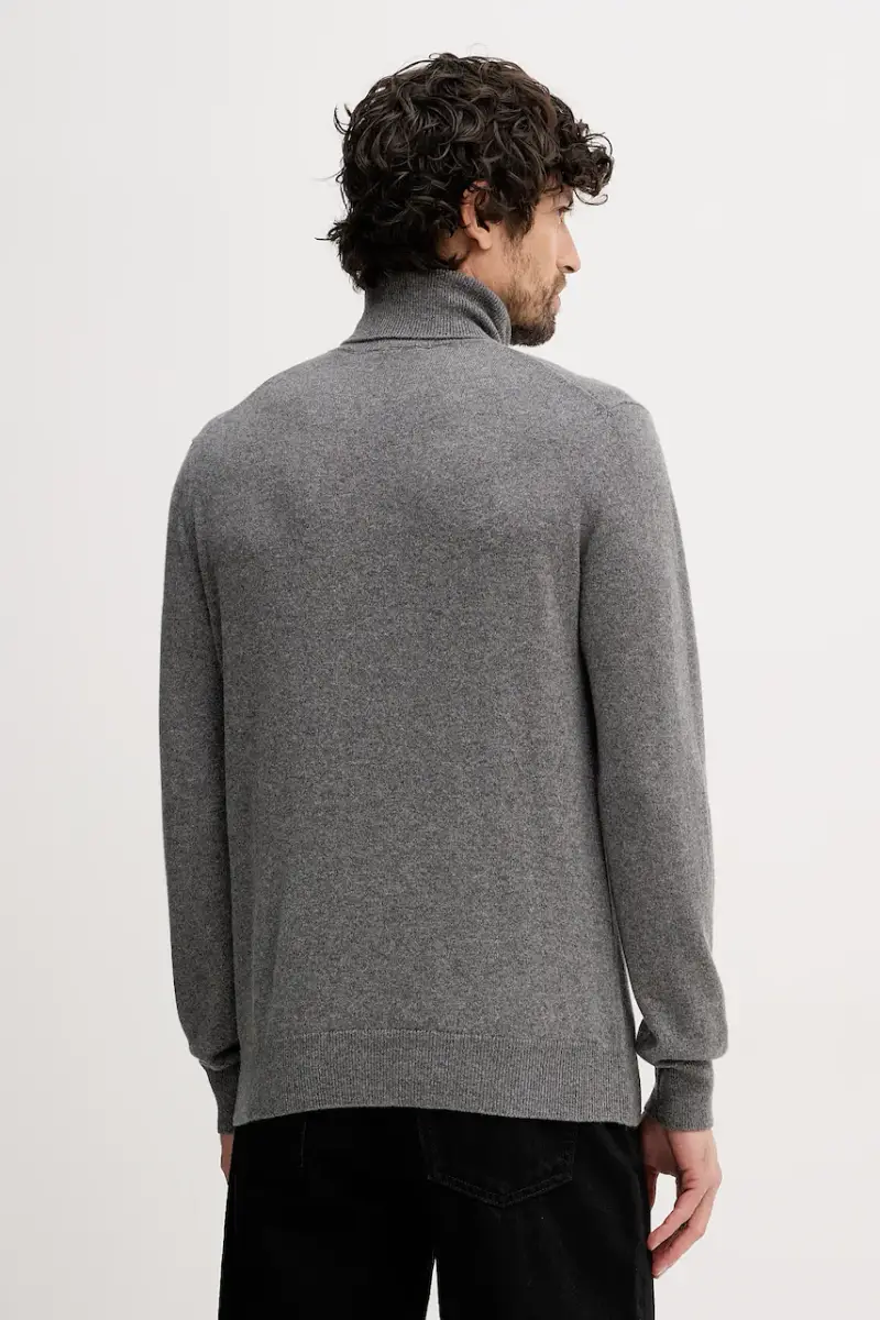 maglione in cachemirie Grigio miniatura 3
