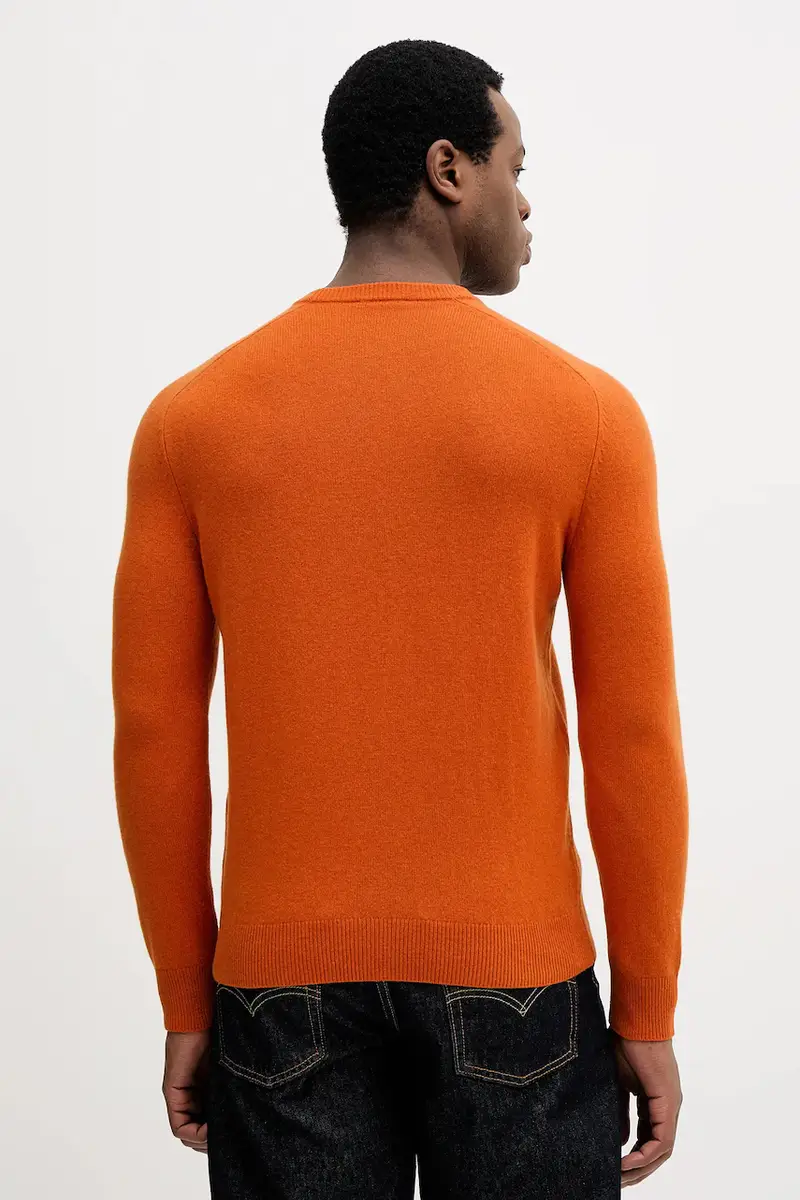 maglione in lana Arancione miniatura 3