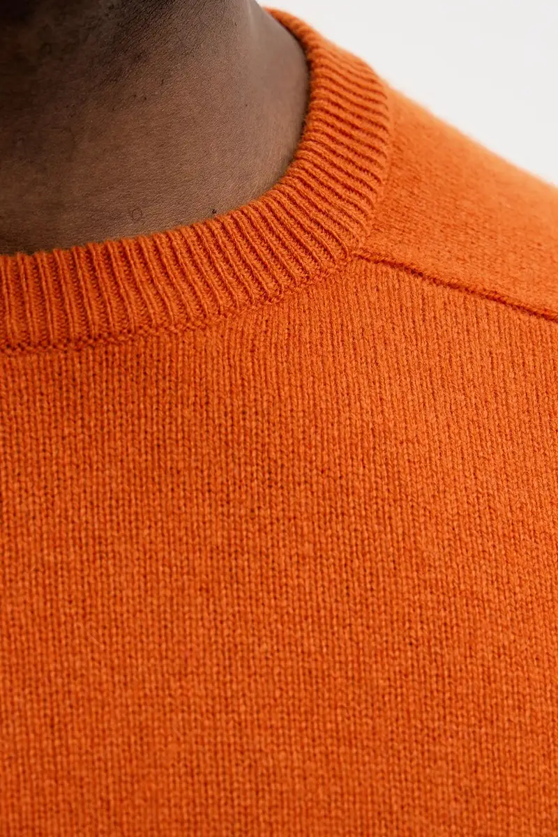 maglione in lana Arancione miniatura 5