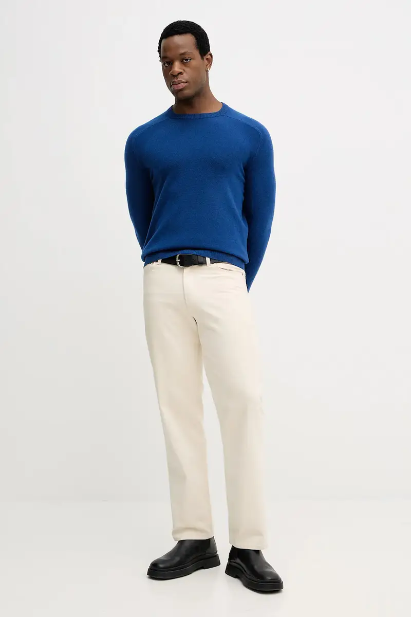 maglione in lana Blu miniatura 2