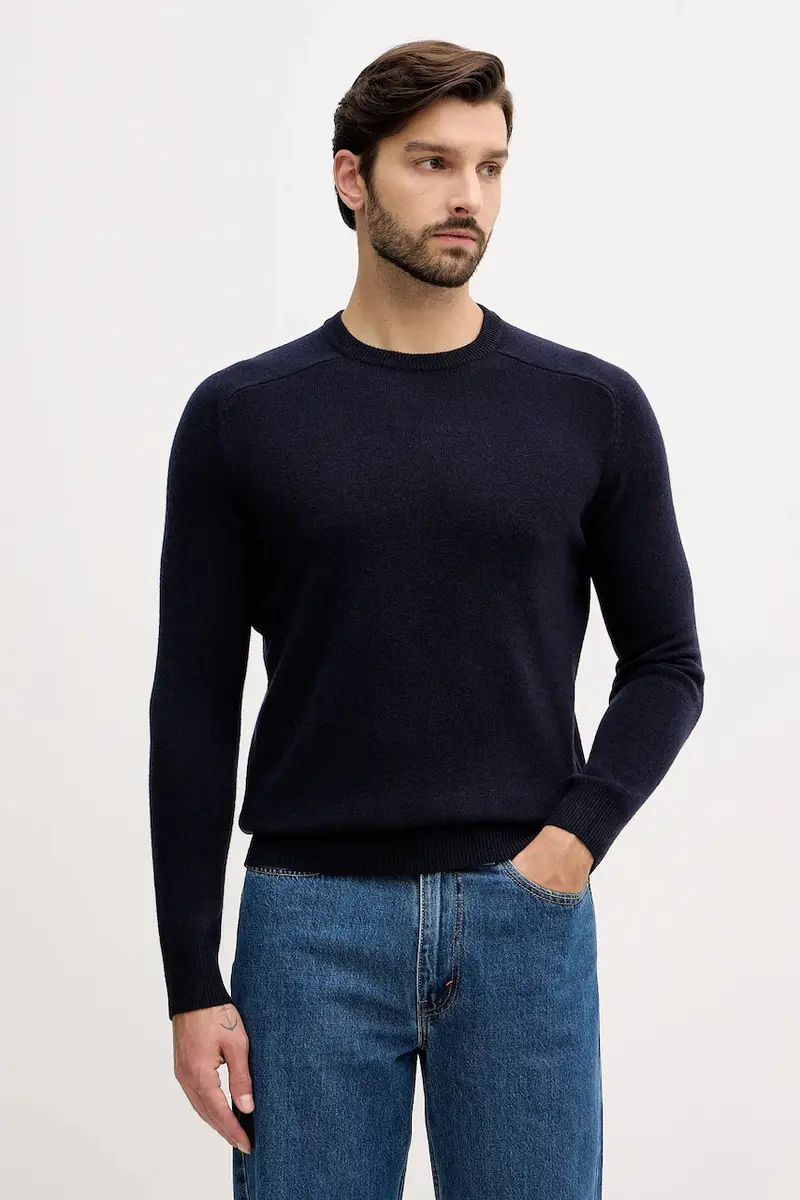 maglione in lana Blu navy
