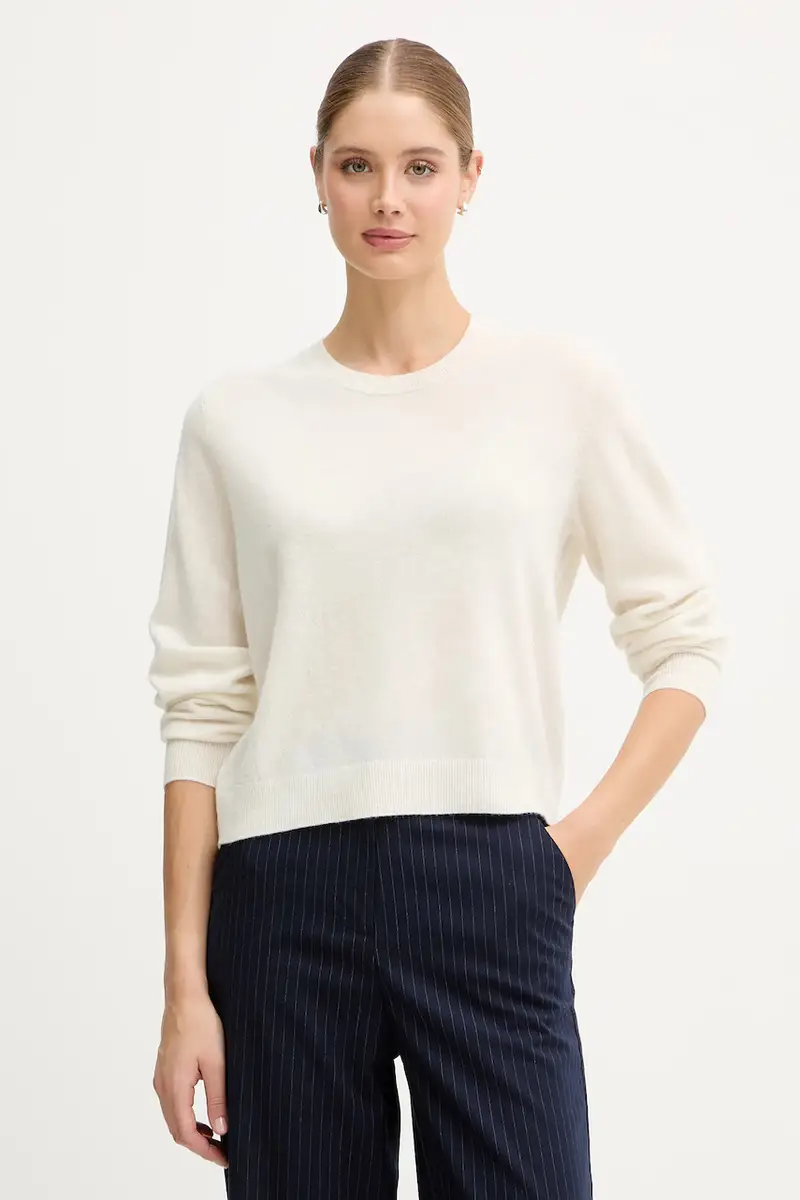 maglione in lana donna colore nero 1002D10BG Beige