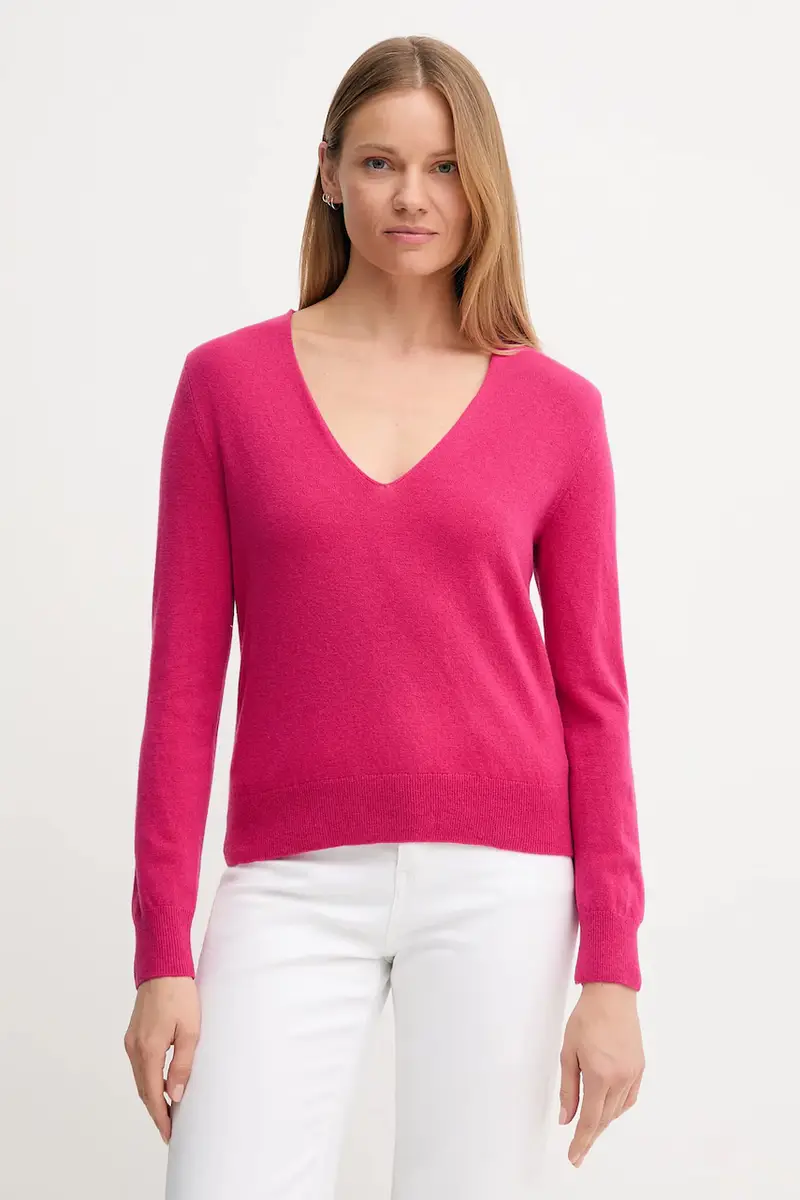 maglione in lana donna colore rosa 1002D401Y
