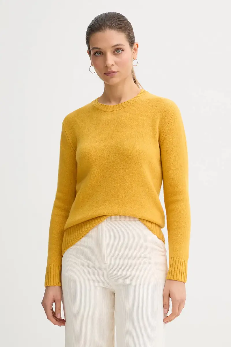 maglione in lana Giallo
