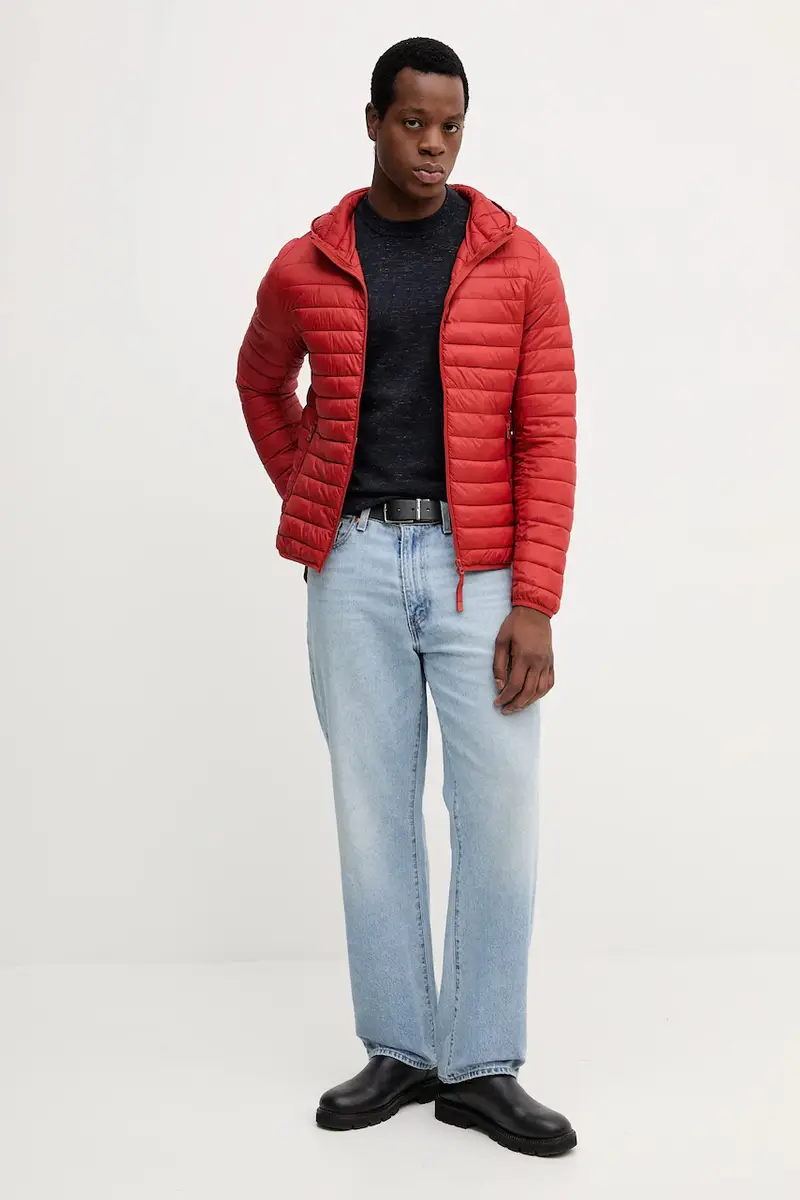 maglione in lana uomo colore blu navy 111ZU10AB miniatura 2