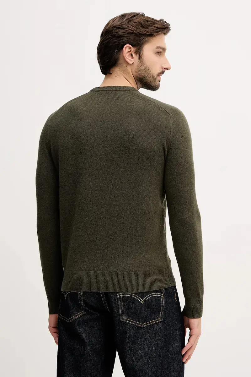 maglione in lana Verde miniatura 3