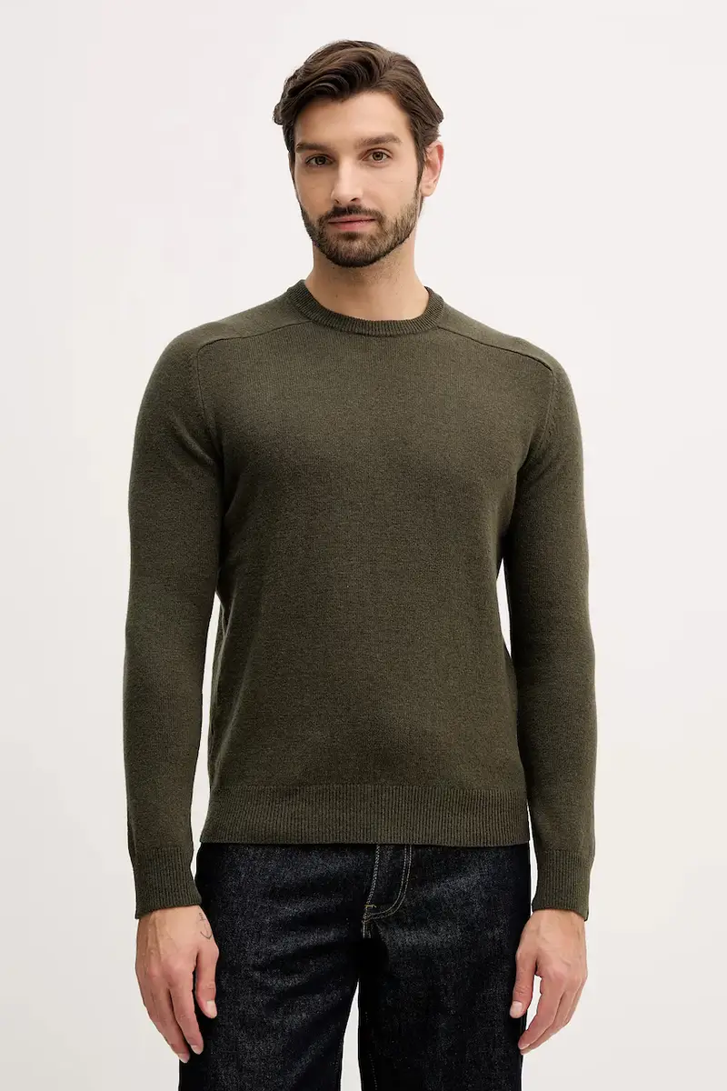 maglione in lana Verde