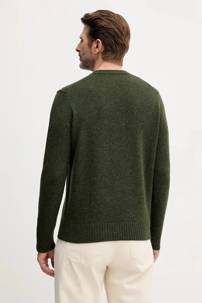 maglione in lana Verde miniatura 3