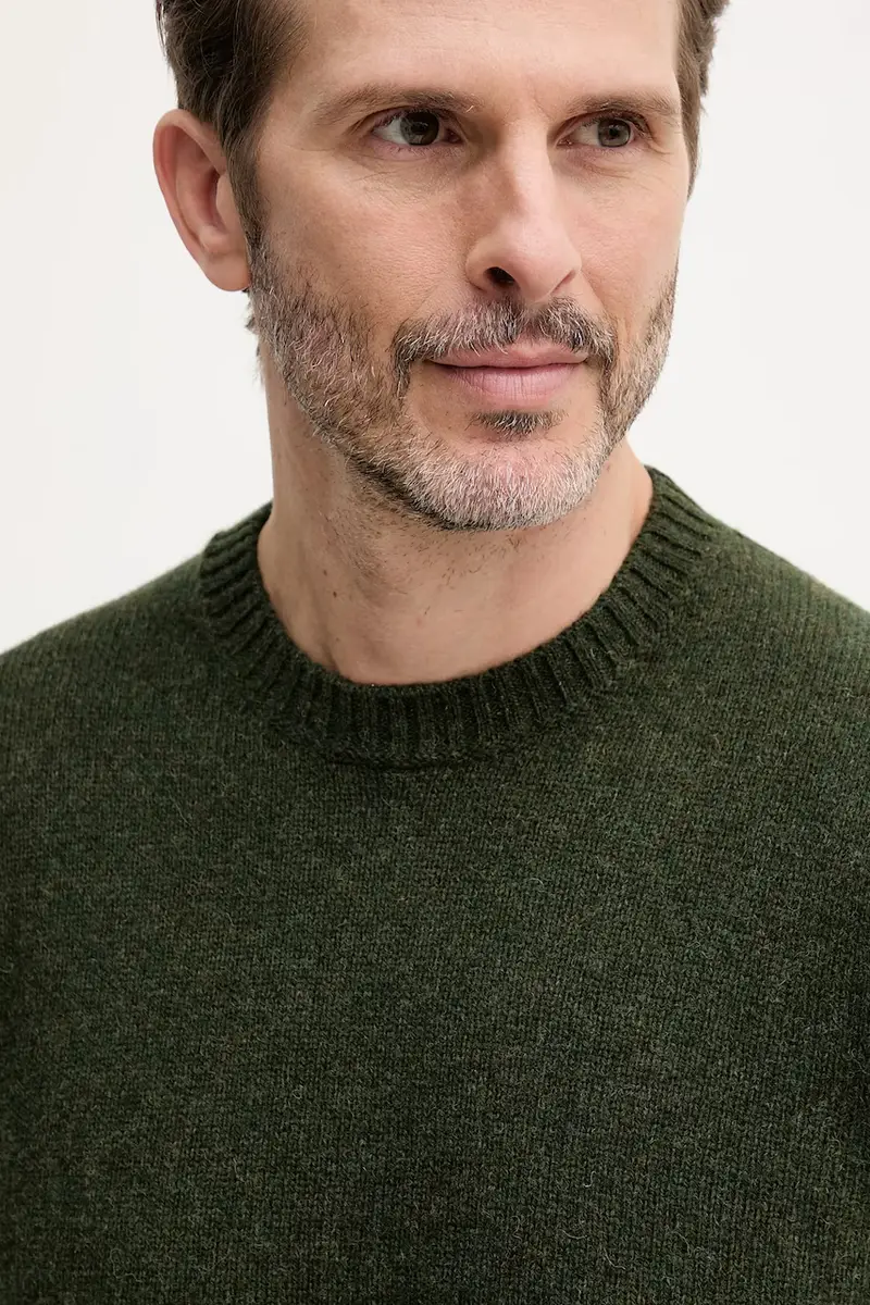 maglione in lana Verde miniatura 4