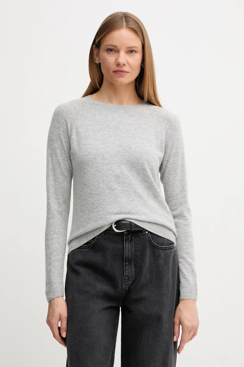 maglione in misto lana donna colore grigio 1035D1P17