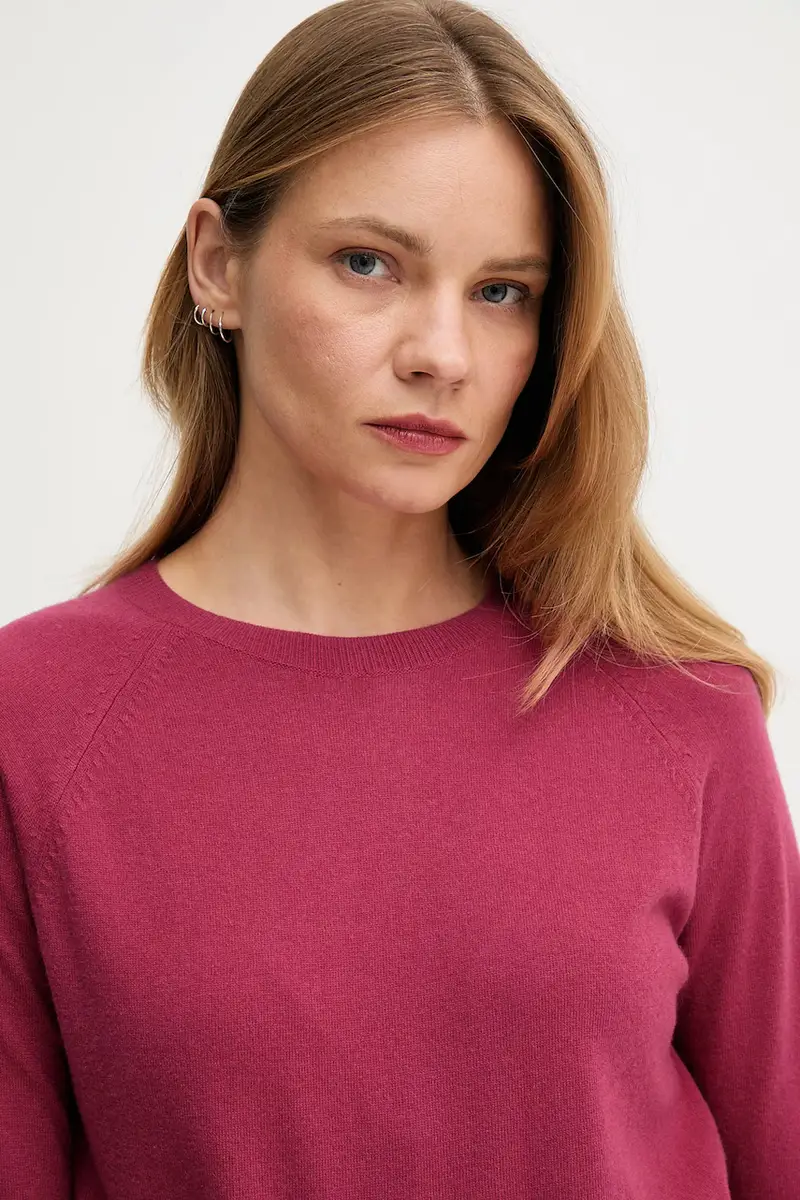 maglione in misto lana donna colore grigio 1035D1P17 Rosa miniatura 3