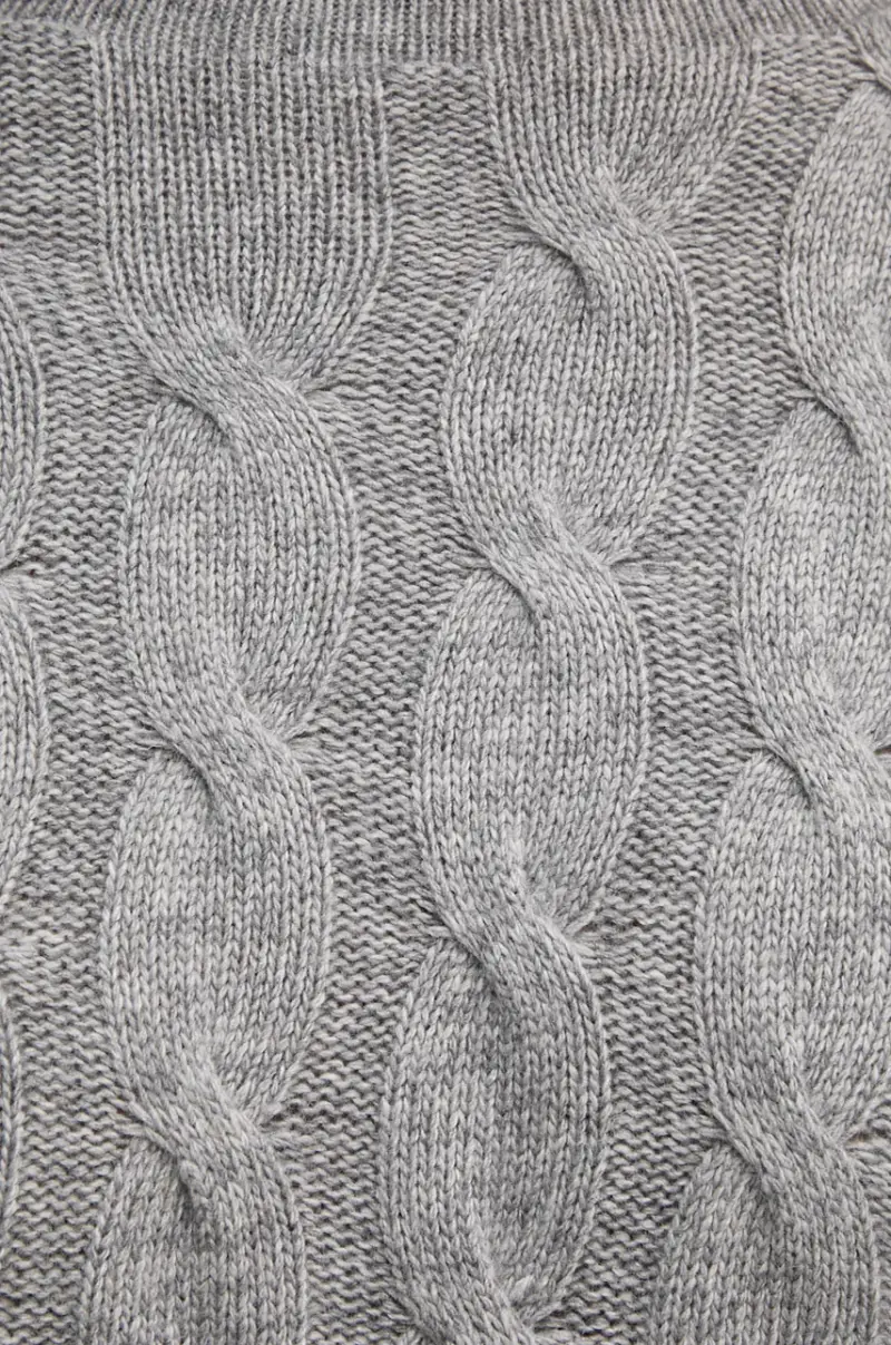 maglione in misto lana donna colore grigio 1335D2467 miniatura 5