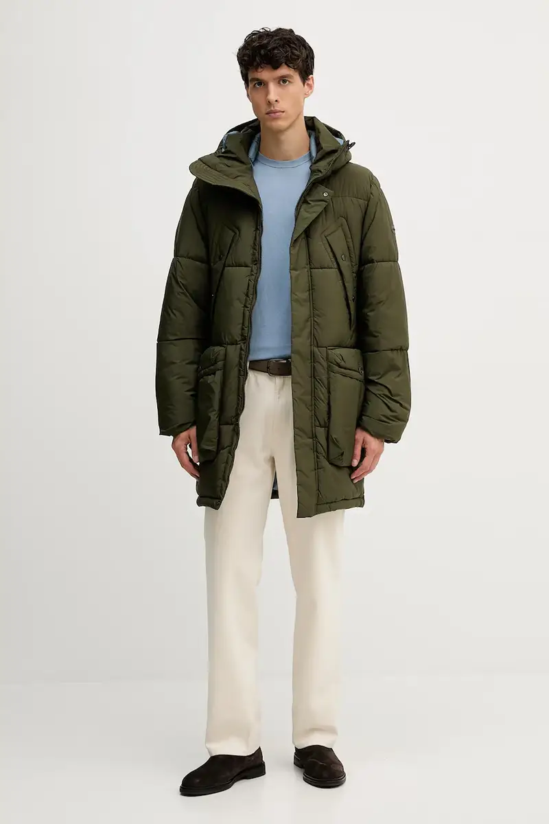 maglione uomo colore blu 110XU10A5 miniatura 2