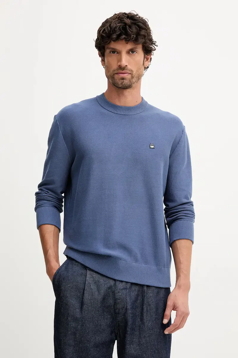 maglione uomo colore blu 1V4KU10AF