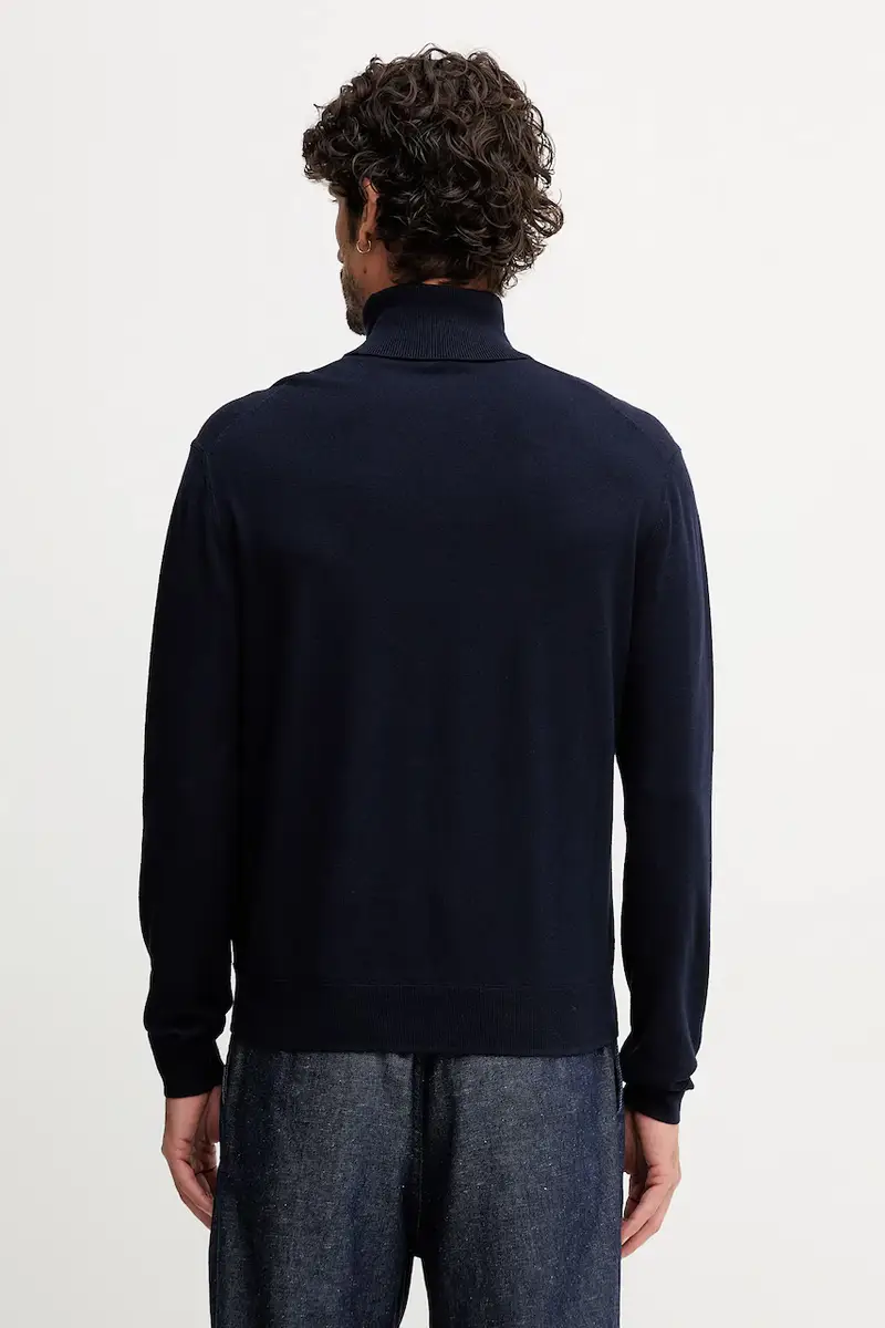 maglione uomo colore blu navy 110XU2025 miniatura 3