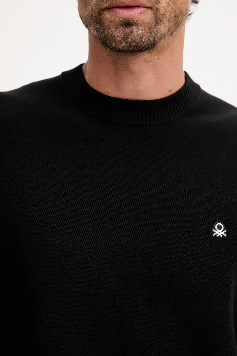 maglione uomo colore nero 1V4KU10AF miniatura 5