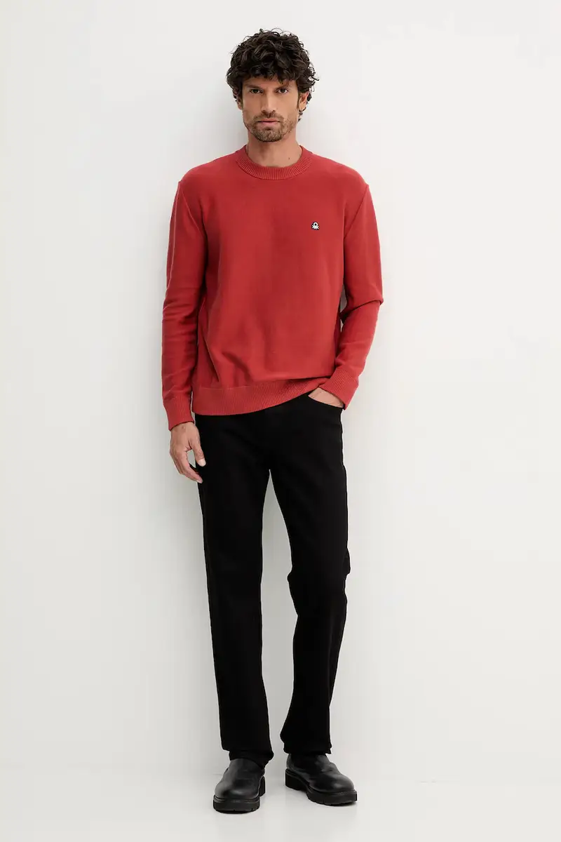 maglione uomo colore rosso 1V4KU10AF miniatura 2