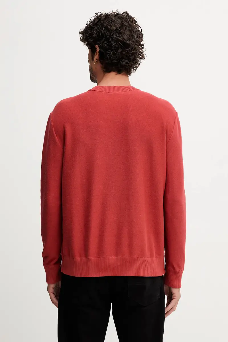 maglione uomo colore rosso 1V4KU10AF miniatura 3