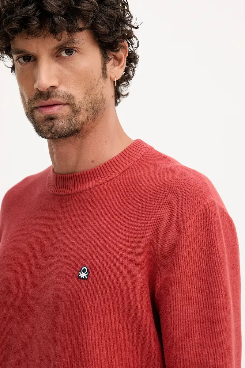 maglione uomo colore rosso 1V4KU10AF miniatura 4