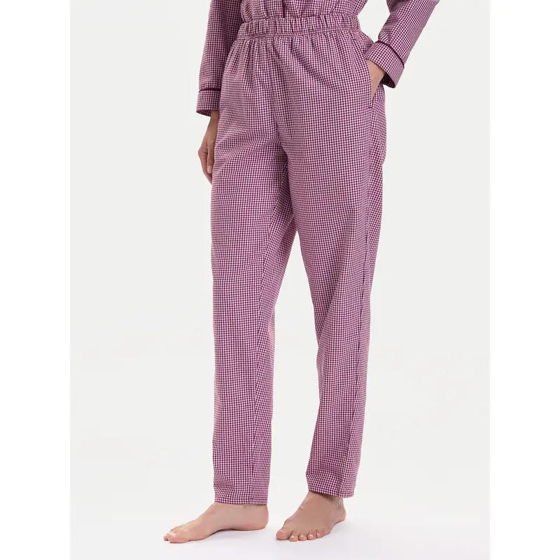 Pantalone del pigiama 4MYG3F00M Bordeaux Regular Fit