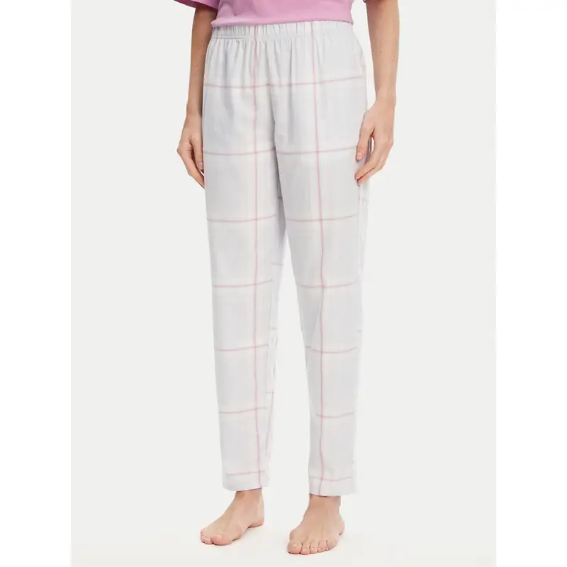 Pantalone del pigiama 4QFZ3F00L Celeste Regular Fit