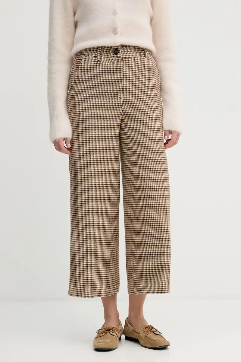 pantaloni donna colore beige 44BWDF0AA