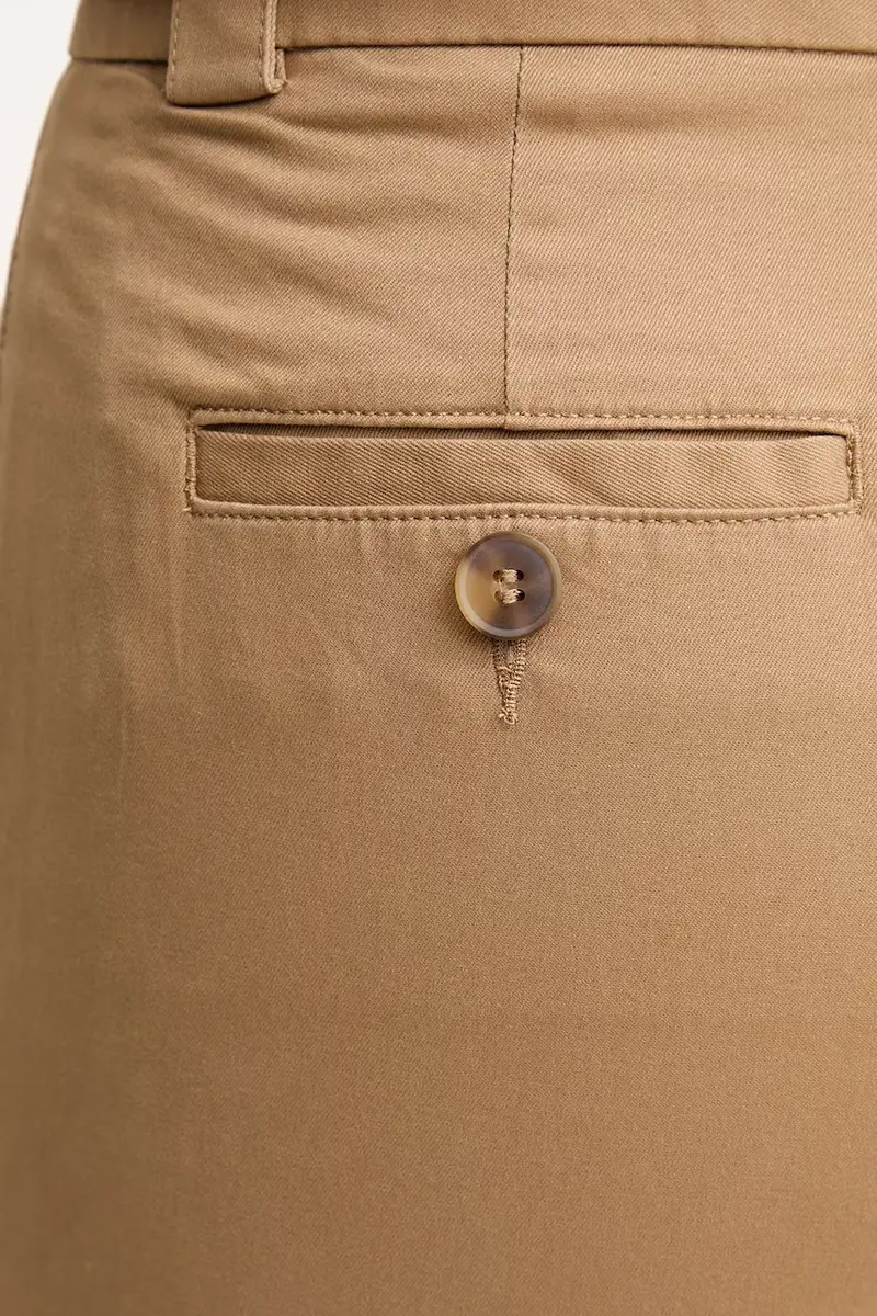 pantaloni donna colore beige 4FRXDF096 miniatura 4