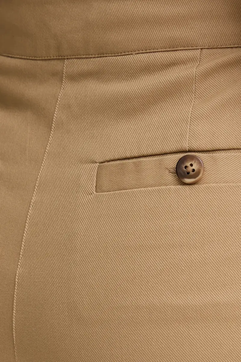 pantaloni donna colore beige 4SJCDF07J miniatura 4