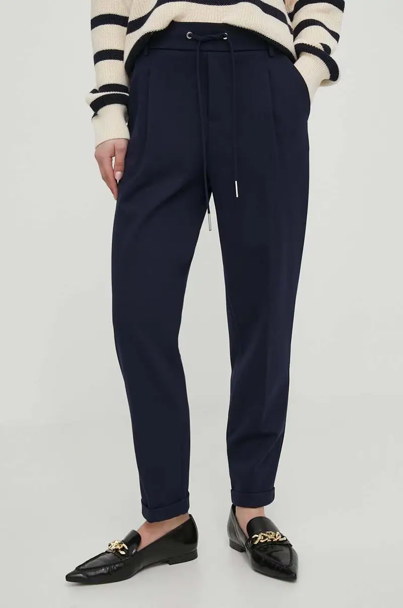 pantaloni donna colore blu navy