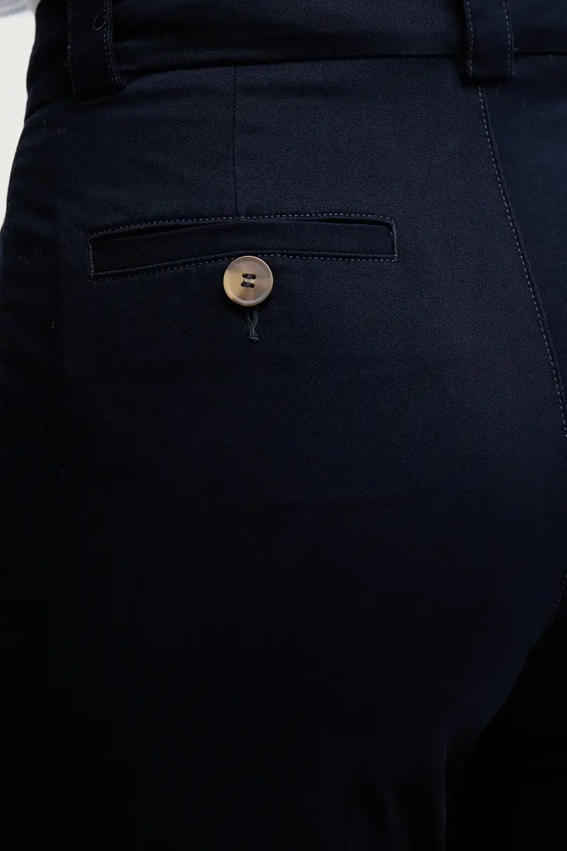 pantaloni donna colore blu navy 4FRXDF096 miniatura 4