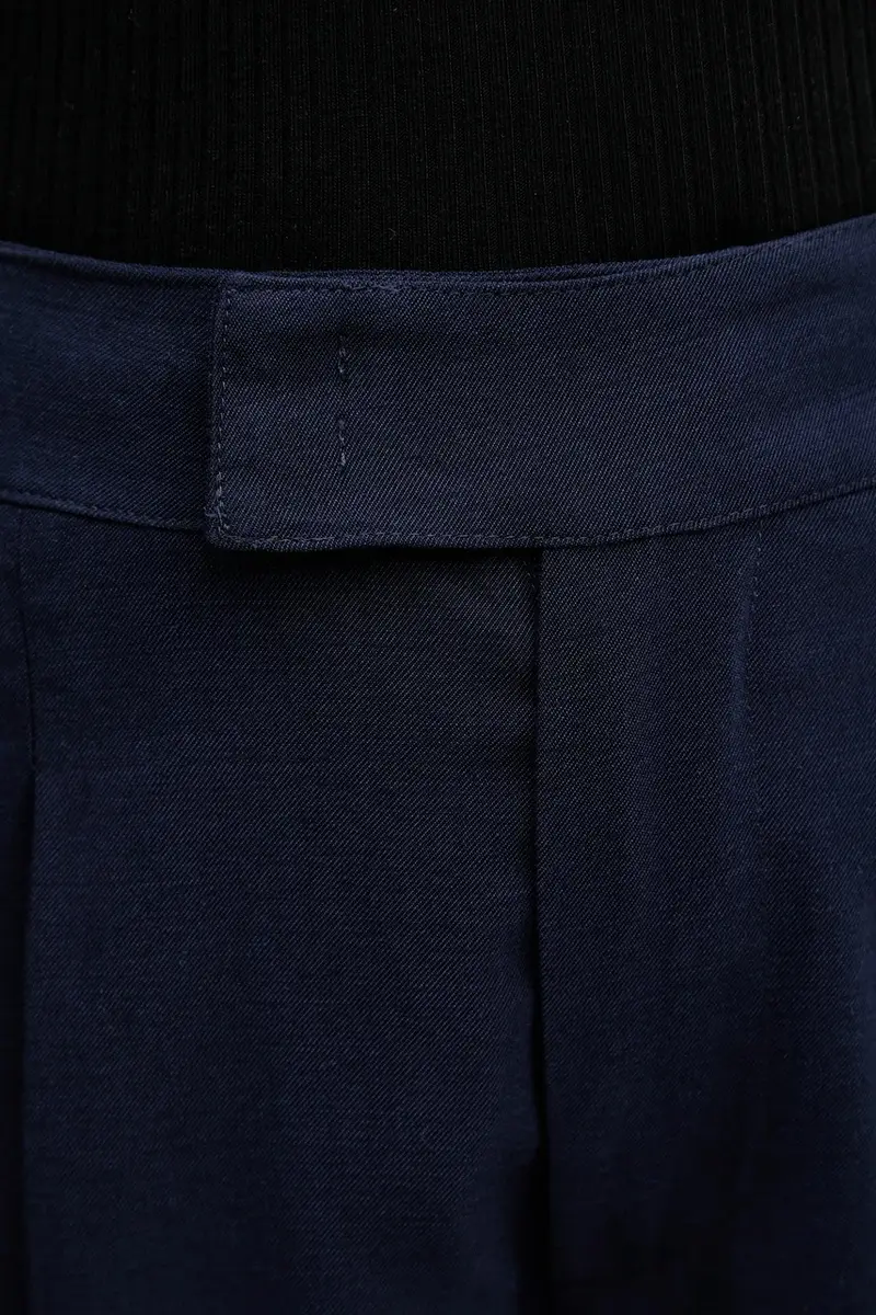 pantaloni donna colore blu navy 4K3ADF09Z miniatura 4