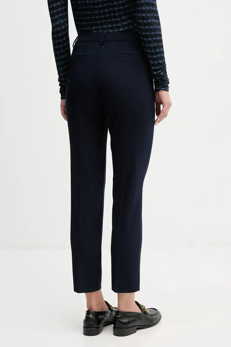 pantaloni donna colore blu navy 4L4H557R4 miniatura 3