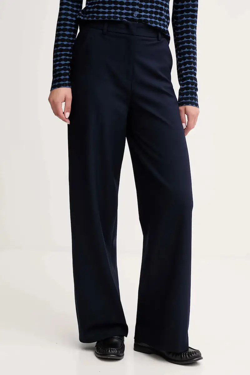 pantaloni donna colore blu navy 4L4HDF07F