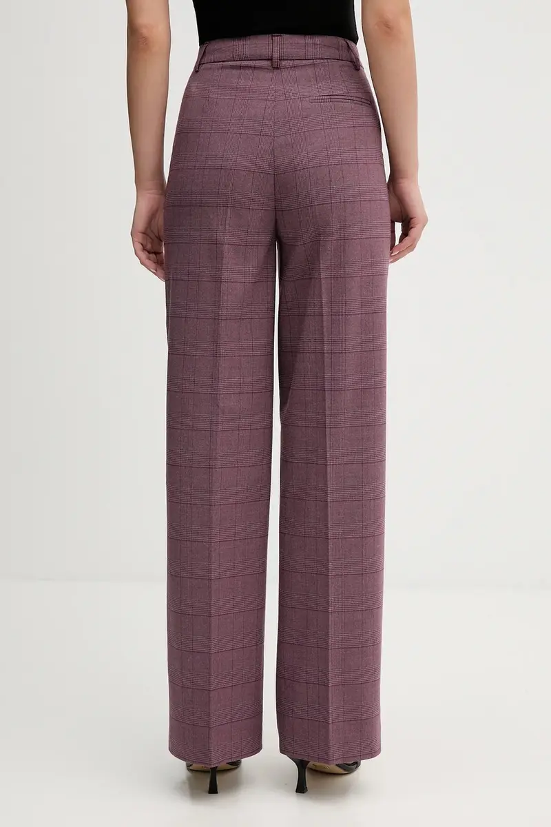 pantaloni donna colore granata 4X8MDF07F miniatura 3