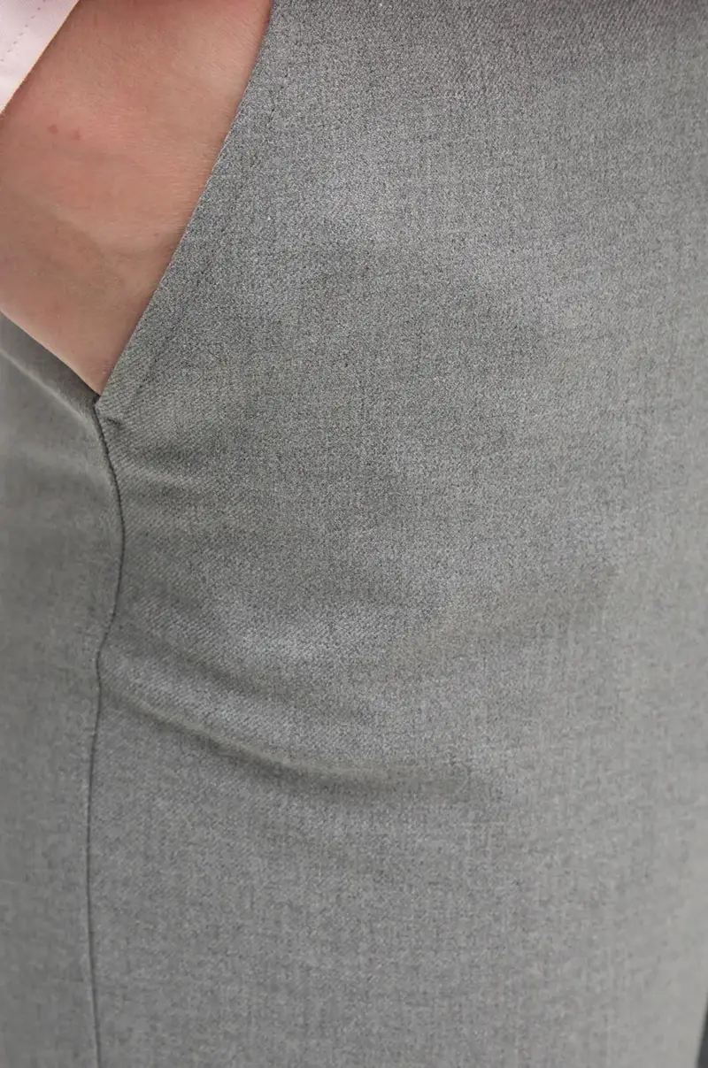 pantaloni donna colore grigio 4L4H557R4 miniatura 4