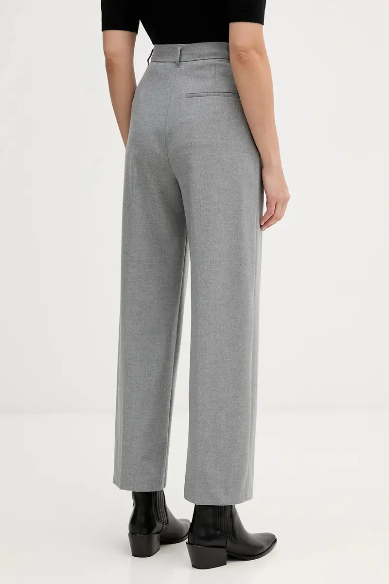 pantaloni donna colore grigio 4QIKDF0AC miniatura 3