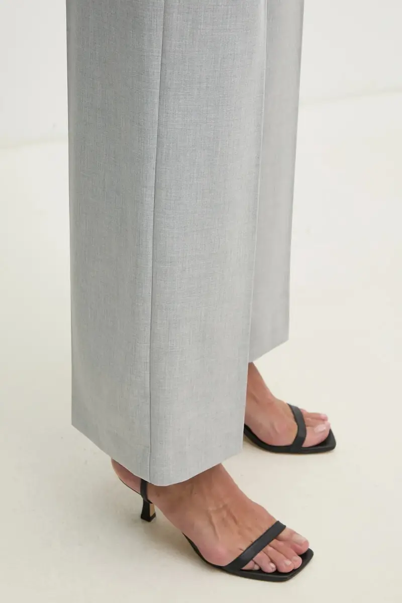 pantaloni donna colore grigio 4R4CDF08H miniatura 4