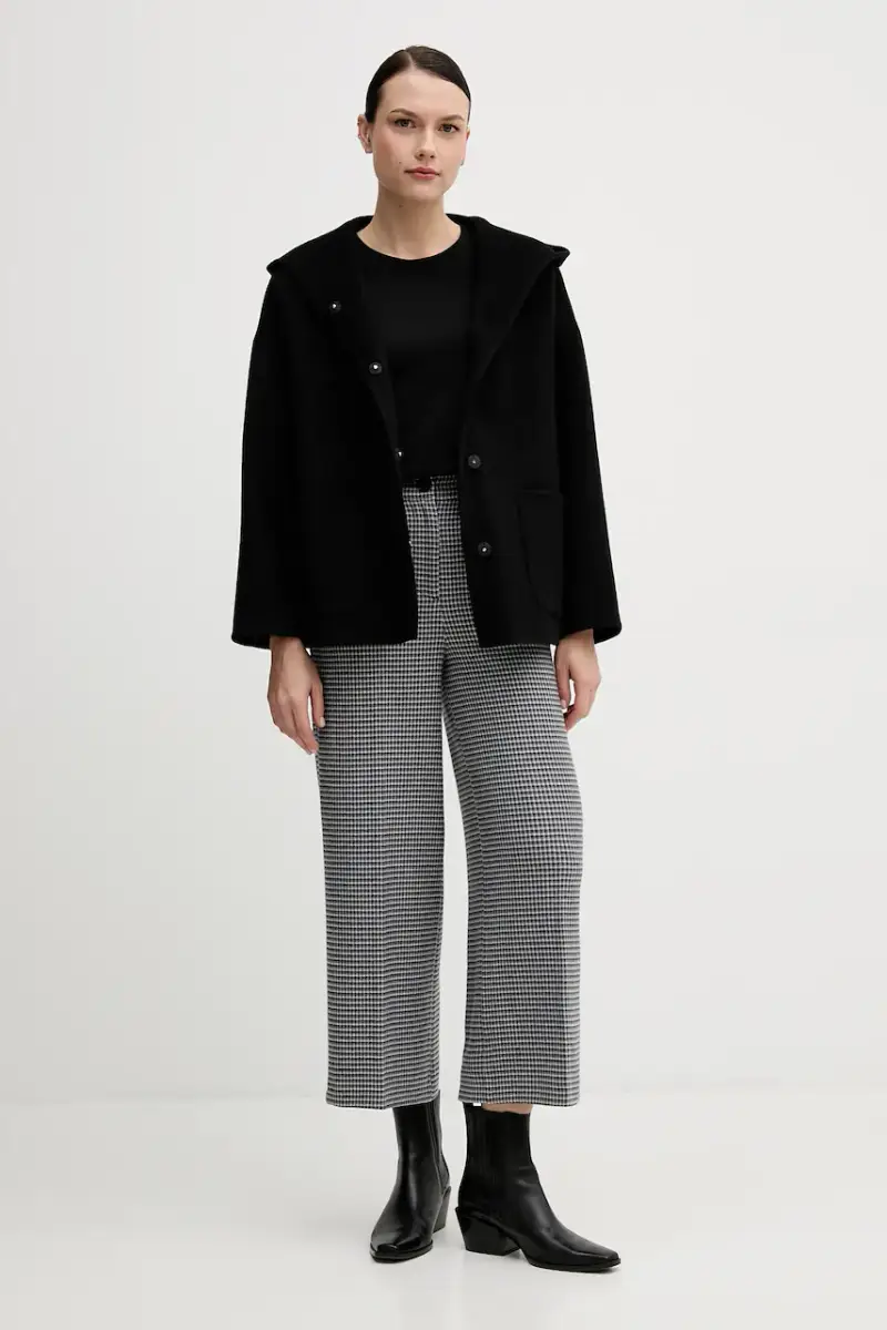 pantaloni donna colore nero 44BWDF0AA miniatura 2