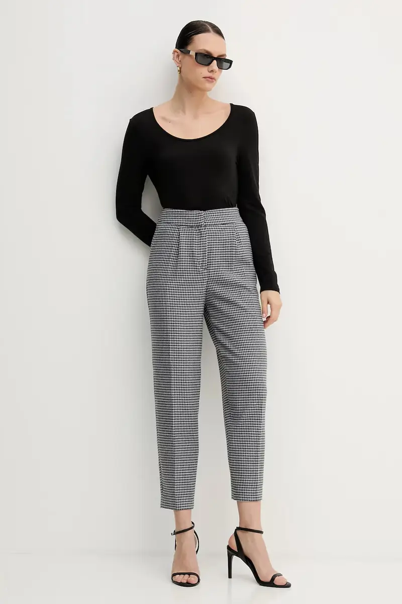 pantaloni donna colore nero 44BWDF0AE miniatura 2