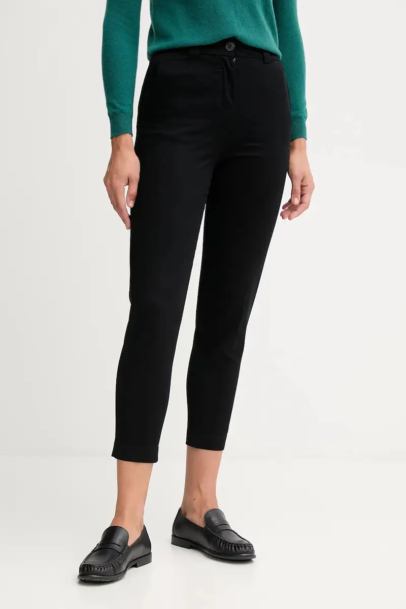 pantaloni donna colore nero 4FRXDF096