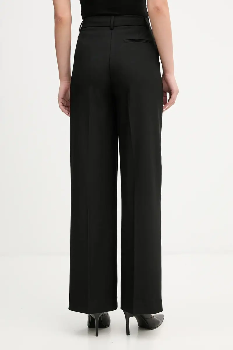 pantaloni donna colore nero 4L4HDF07F miniatura 3